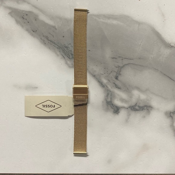 Fossil Watch Band - Stainless Steel - Gold - Picture 3 of 5
